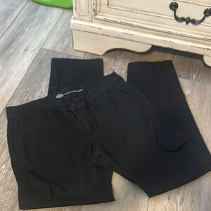 Dickies Black Straight Leg Cargo Pants